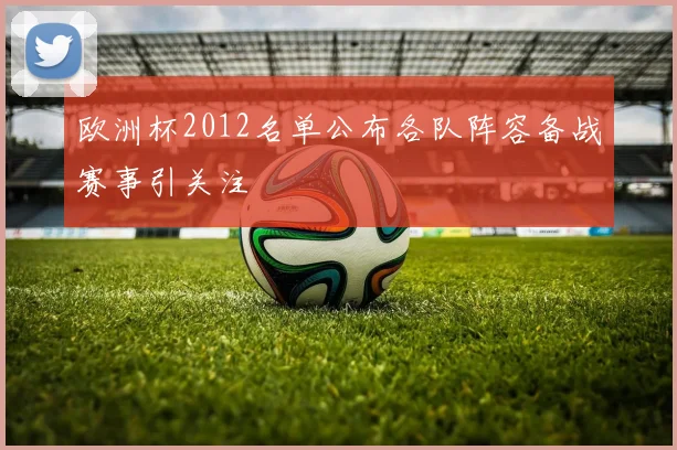 欧洲杯2012名单公布各队阵容备战赛事引关注
